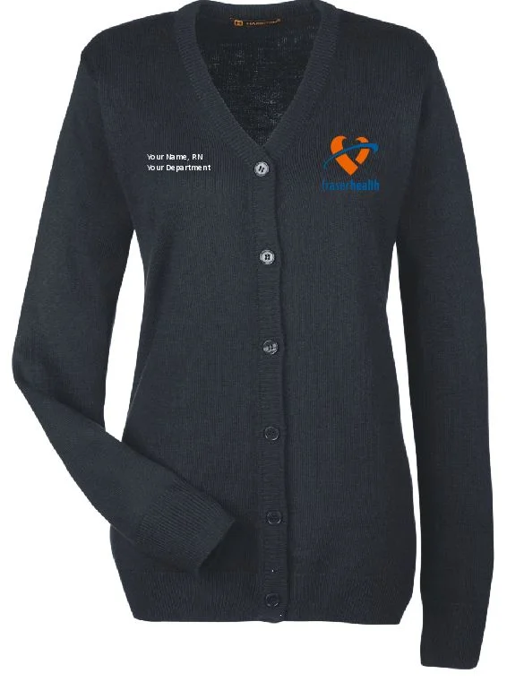 Picture of FH Women's V-Neck Button Cardigan Sweater